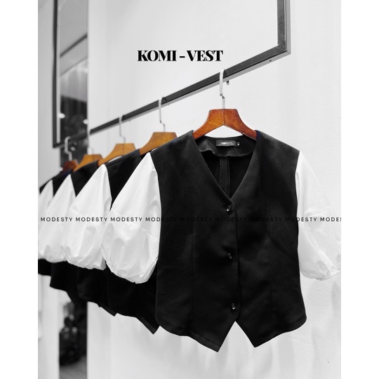 Modesty - Áo vest tay bồng - Komi Shirt