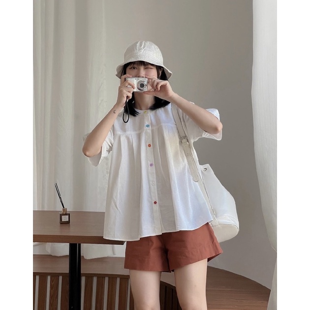 Quần short 2 lớp kaki mềm dày Dori