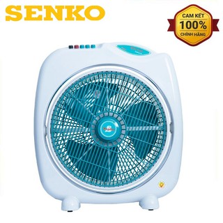 QUẠT HỘP SENKO LOẠI LỚN BD1410 CHUYỂN HƯỚNG ĐIỆN ( NGÃ TỰ NGẮT ĐIỆN - CÔNG SUẤT 47W )