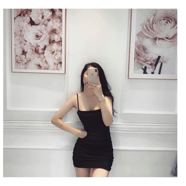 [FREESHIP] 🌸 Váy đầm body hai dây dúm eo SIÊU ĐẸP 🌸 | BigBuy360 - bigbuy360.vn