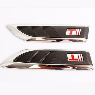 Bộ 2 mang cá dán sườn xe ô tô MS02