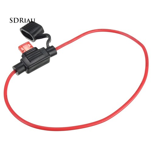 Hộp cầu chì tiêu chuẩn Auto 10A 15A 20A 30A cỡ vừa chống thấm nước cho ô tô