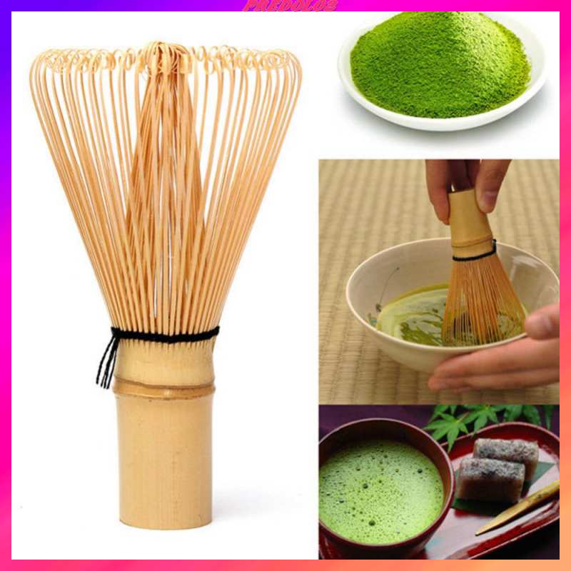 Muỗng Khuấy Cà Phê Trà Xanh Phong Cách Nhật Bản Bằng Tre Chasen 70-75Prong
