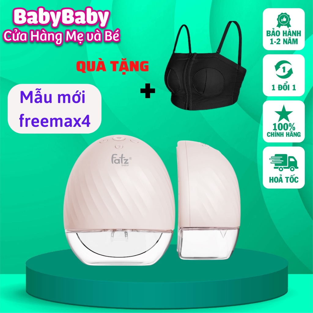 Máy hút sữa không dây rảnh tay, máy vắt sữa Fatz baby FREEMAX 4/ FREEMAX2