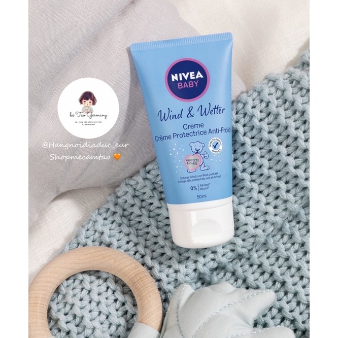 Kem dưỡng da Nivea cho bé WIND &amp; WETTER CREAM - 50ml