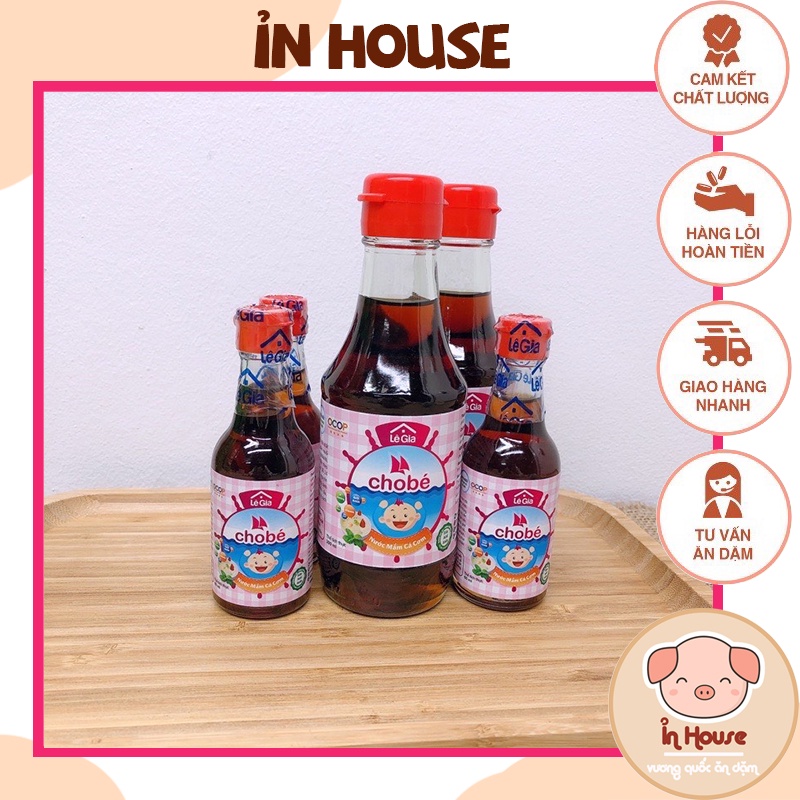 NƯỚC MẮM LÊ GIA CHO BÉ