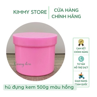 Hủ đựng kem 500g đủ màu