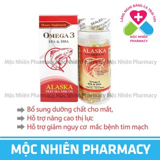 [HÀNG MỸ NHẬP KHẨU CHÍNH HÃNG] Omega 3 Mỹ, Viên Bổ Sung Dưỡng Chất Cho Não, Hỗ Trợ Nâng Cao Thị Lực, Lọ 100 Viên
