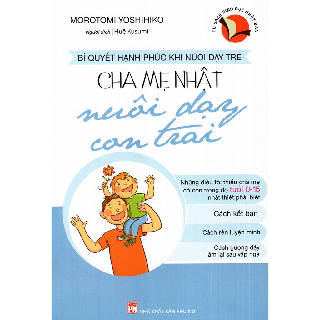 Sách-Tủ sách GDNB - Cha mẹ Nhật nuôi dạy con trai