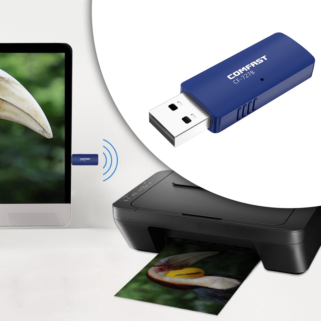 Usb Wifi Không Dây 1300mbps 2.4 / 5.8ghz | BigBuy360 - bigbuy360.vn