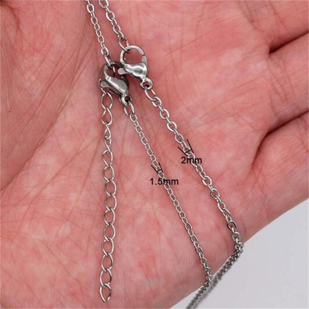 ROWANS Vòng cổ Choker Bằng Thép Không Gỉ Cho Nam &amp; Nữ