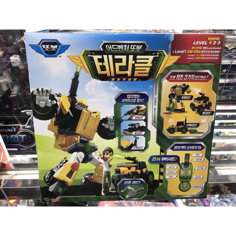 Đồ Chơi Lắp Ráp Robot Biến Hình Tobot ADVENTURE TOBOT TERACLE Chính Hãng