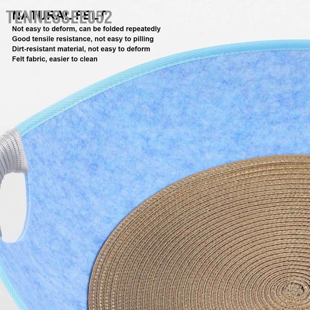 Rổ nằm có đệm tròn cho mèo bằng vải bốn mùa phổ biến