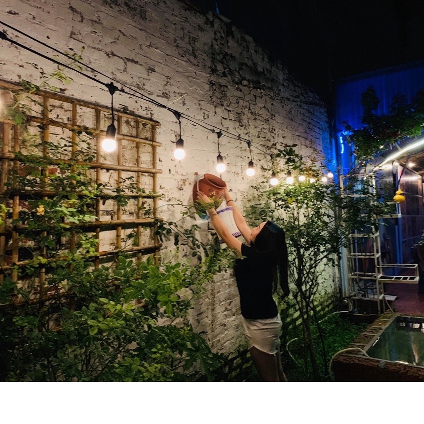 Dây Đèn Led Trang Trí Ngoài Trời 10M 20 bóng 3W - Dây Đèn Trang Trí Quán Cà Phê, Trà Chanh, Nhà Hàng