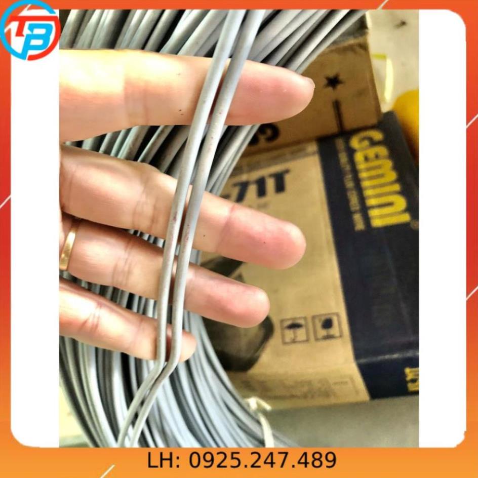 1m Dây thép bọc nhựa Phi 3 li dùng làm dàn phơi quần áo CÁP THÉP Thái Bình VinàN