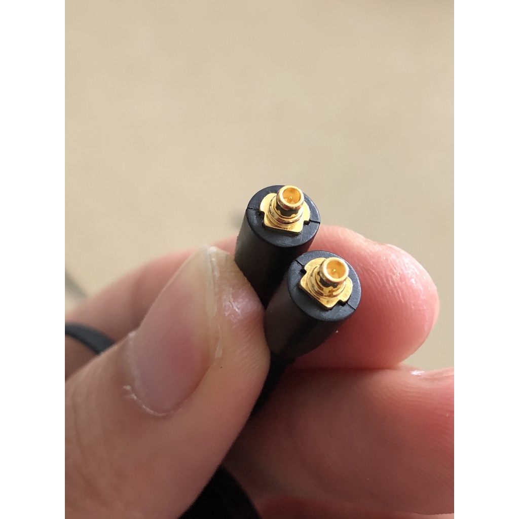 Dây cáp tai nghe MMCX đồng nguyên chất có mic cực tốt