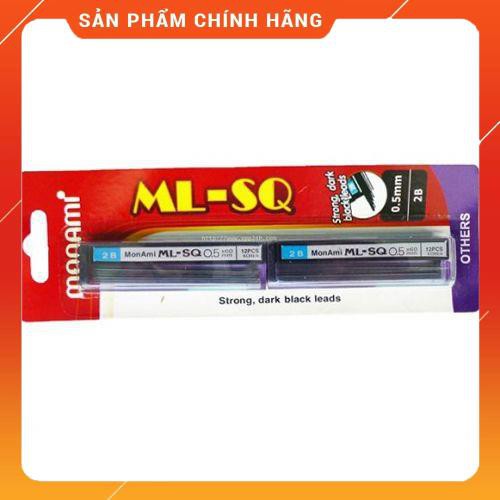 Ruột chì bấm Monami 0.5 - 0.7mm 2 vỉ BIGSUKA