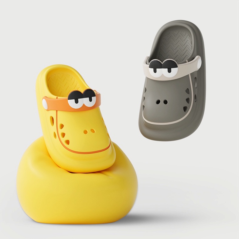 Dép sục Crocs Cheerful Mario 9907 họa tiết hoạt hình dễ thương thời trang cho bé- happy feet phân phối chính thức