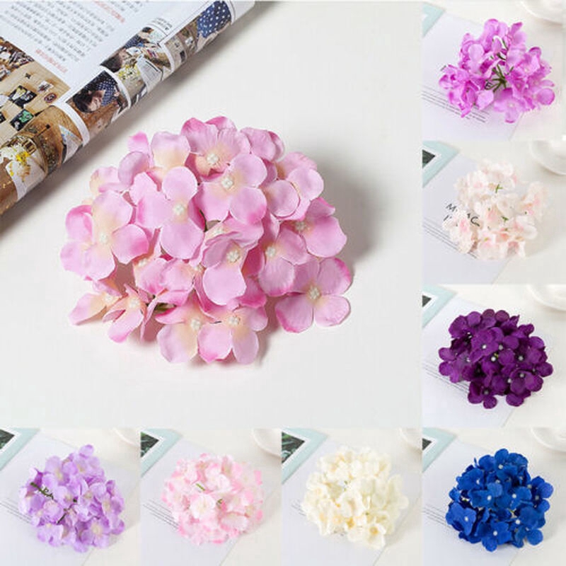 Bó hoa cẩm tú nhân tạo dùng để trang trí tiệc