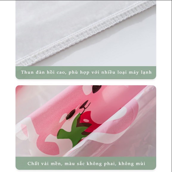 Tấm Phủ Che Máy Điều Hòa Nhựa Trong Họa Tiết Chống Bụi