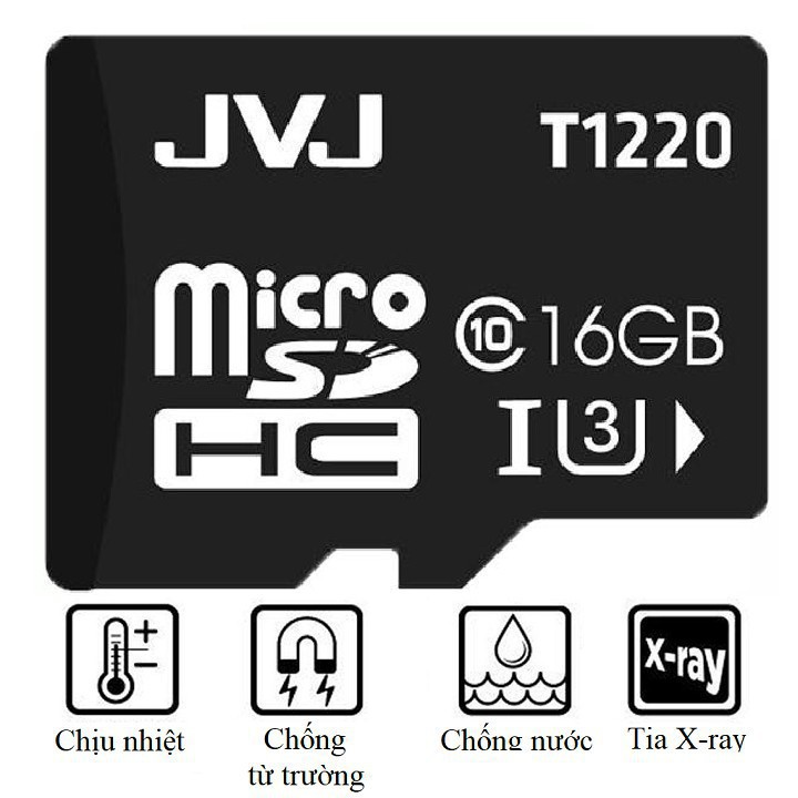 Thẻ nhớ 4GB/8GB/32GB/64Gb Class10 U3 microSDHC chuyện dụng Camera IP wifi, Smartphone, loa