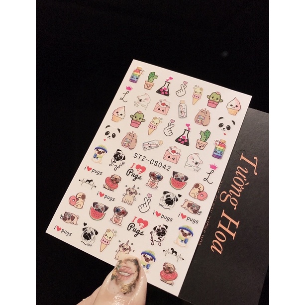 Sticker dán Móng