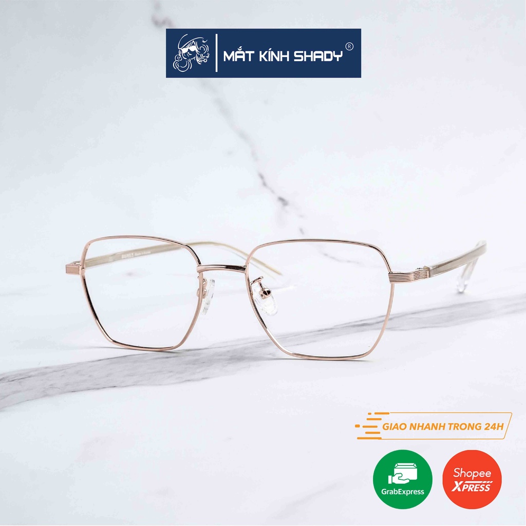 Gọng Kính Cận Hợp Kim Shady Unisex G2278