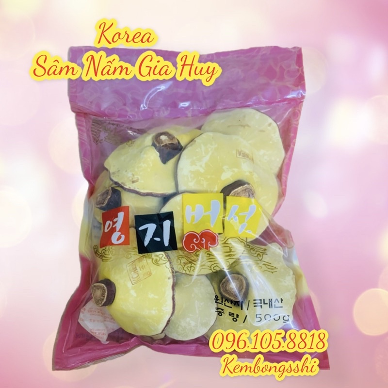 [HÀNG MỚI ] Nấm Linh Chi Vàng Túi Nửa Kí Hàn Quốc