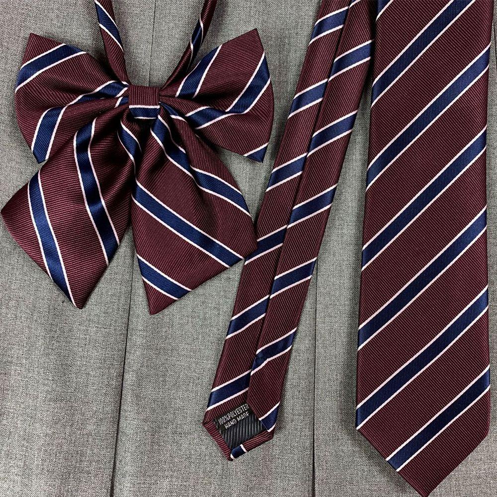 Qqmall Cà Vạt Nơ Đồng Phục Học Sinh Nhật Bản Polyester Thắt Nơ Phong Cách Trường Học DK
