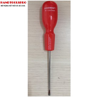Tua Vít bầu đỏ P38 dẹp GOODMAN 3x75mm