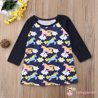 Đầm Bé Gái Tay Dài In Hình Kì Lân