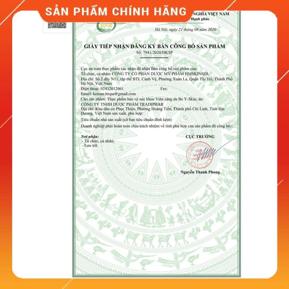 Viên uống trắng da toàn thân, bật tone hiệu quả Be Y - SKIN | BigBuy360 - bigbuy360.vn