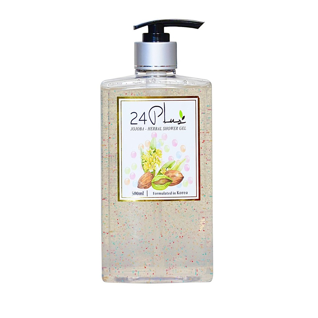 Gel Tắm Dược Liệu JoJoBa 24 Plus 500ml