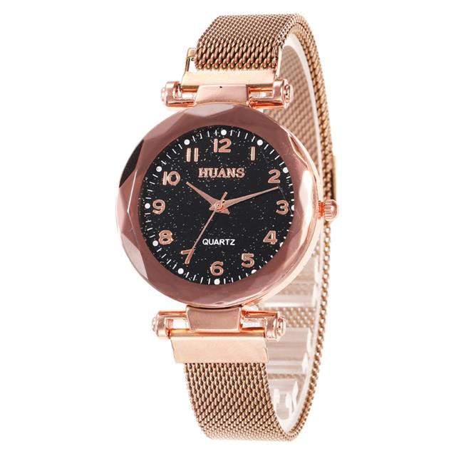 Women's Watch New Starry Sky Trend Korean Style Simple And Casual Elegant Student Watch Women's Watch Fashion