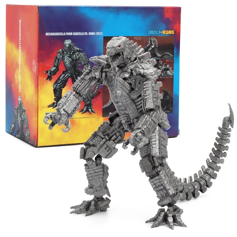 Mô Hình Godzilla Vs Kong SHM Mechagodzilla 2021 Bằng PVC 20cm Có Khớp Cử Động