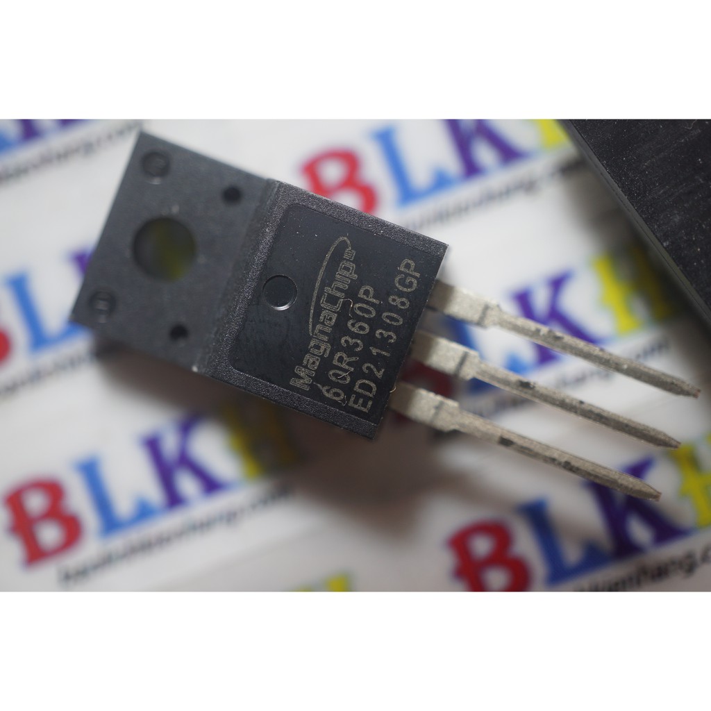 IC Mosfet kênh N 60R360P 650V 11A TO-220F chính hãng Magnachip