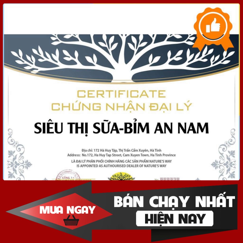 SĂN QUÀ HÔM NAY Nature's Way Kids Smart Calcium + Vitamin D3 Burstlets - Hỗ trợ phát triển chiều cao SĂN QUÀ HÔM NAY