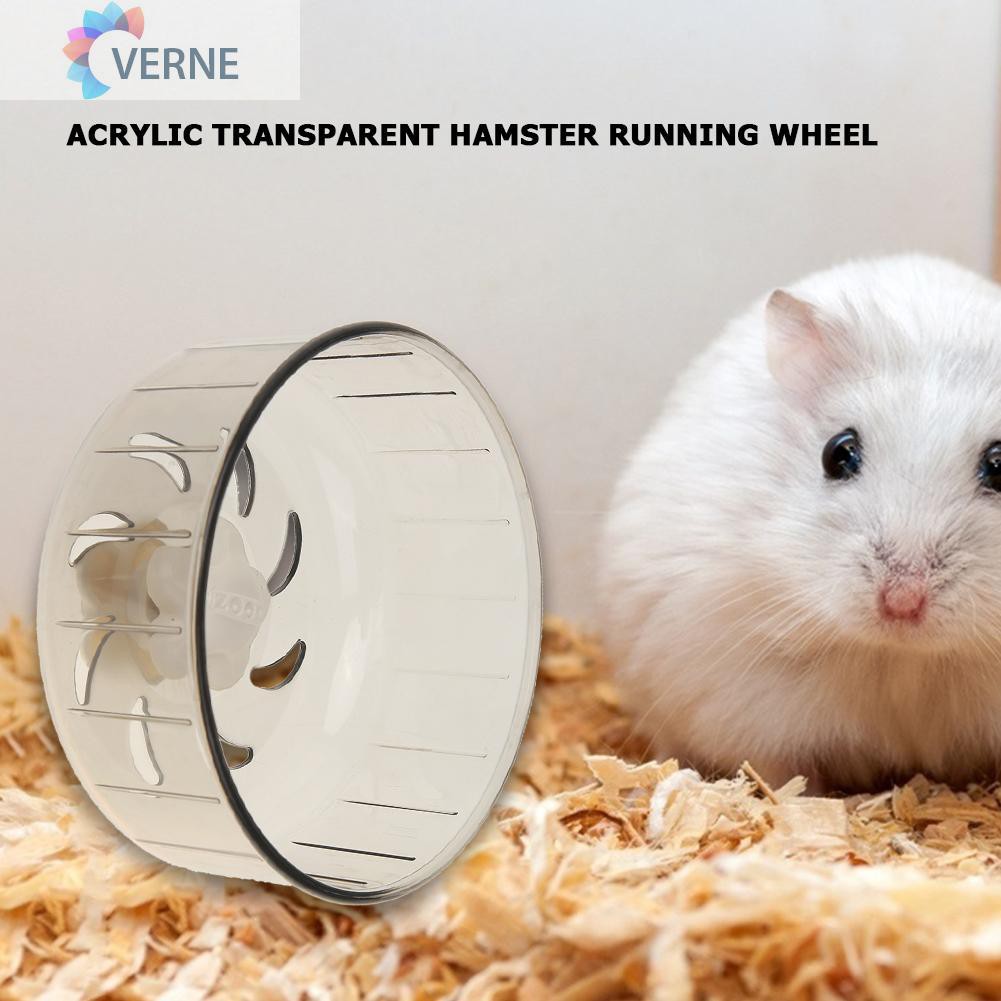 Bánh Xe Tập Thể Dục Cho Hamster Bằng Acrylic Trong Suốt