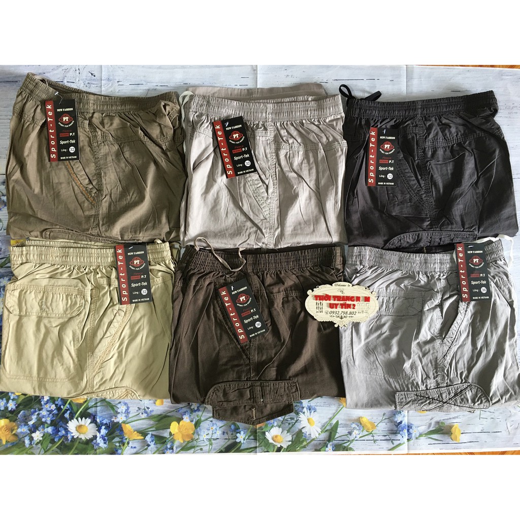 QUẦN KAKI LỬNG NAM LƯNG THUN CHẤT VẢI  NHẸ HÀNG TỐT