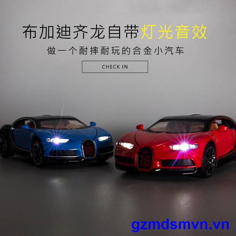 Mô Hình Xe Ô Tô Bugatti Đồ Chơi Tỉ Lệ 1: 32