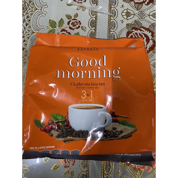 Cà phê sữa Trần Quang GOOD MORNING 3in1 (ống) 480g | BigBuy360 - bigbuy360.vn
