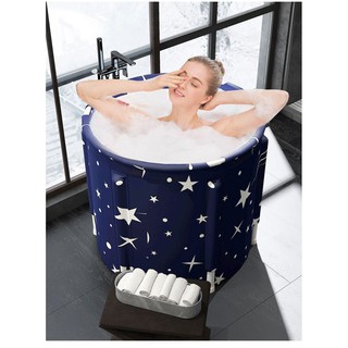 Bồn xông hơi bồn tắm spa trị liệu lam dẹp 2IN1 LOẠI DÀY CAO CẤP GM