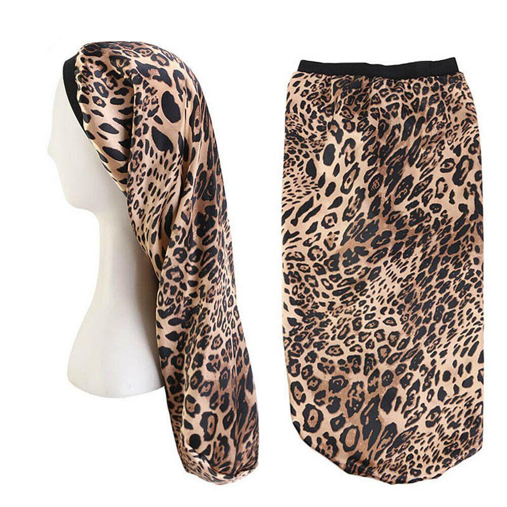 XIANTIN Xiantin Mũ Trùm Tóc Bằng Satin Dài Chăm Sóc Tóc Khi Ngủ Chemo Cho Nữ