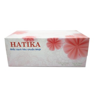 1 Hộp Khăn Giấy Lụa Cao Cấp JAPANI HATIKA 180 tờ/hộp
