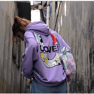 ÁO HOODIE TÍM UNCOVER UNISEX BASIC