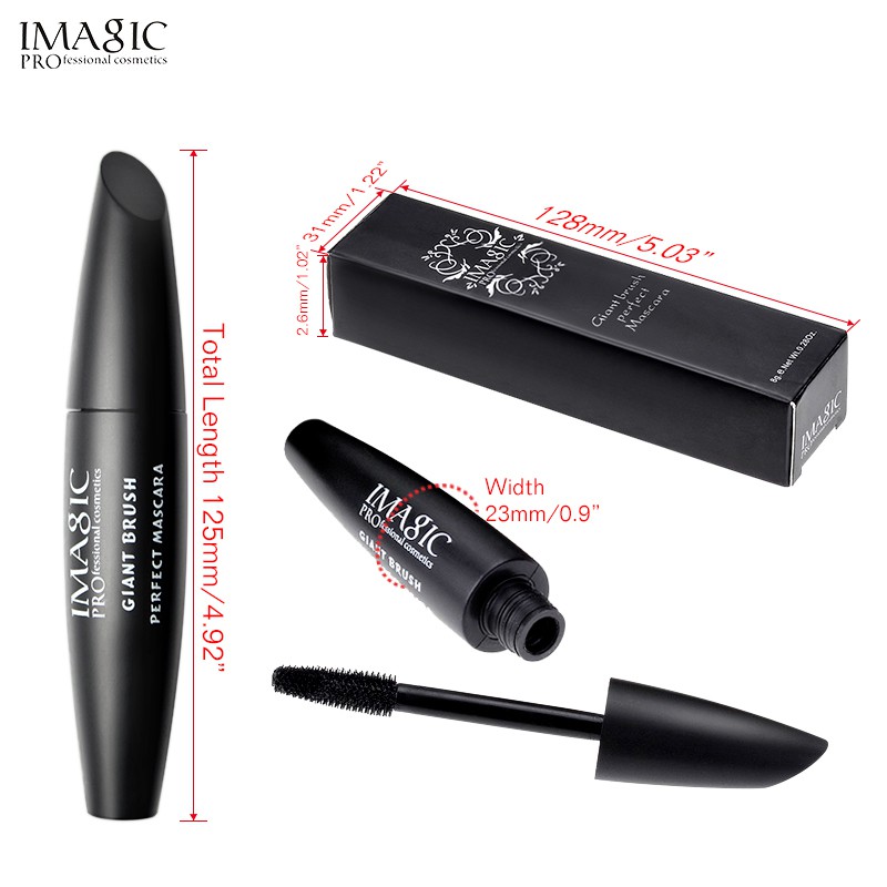 Set bút kẻ mắt + mascara làm cong mi IMAGIC ZH-1212 chống thấm nuớc bền màu | BigBuy360 - bigbuy360.vn