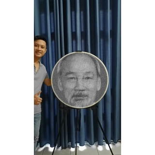 Vật liệu Tranh Chỉ Đinh Bác Hồ có hướng dẫn tự làm tại nhà