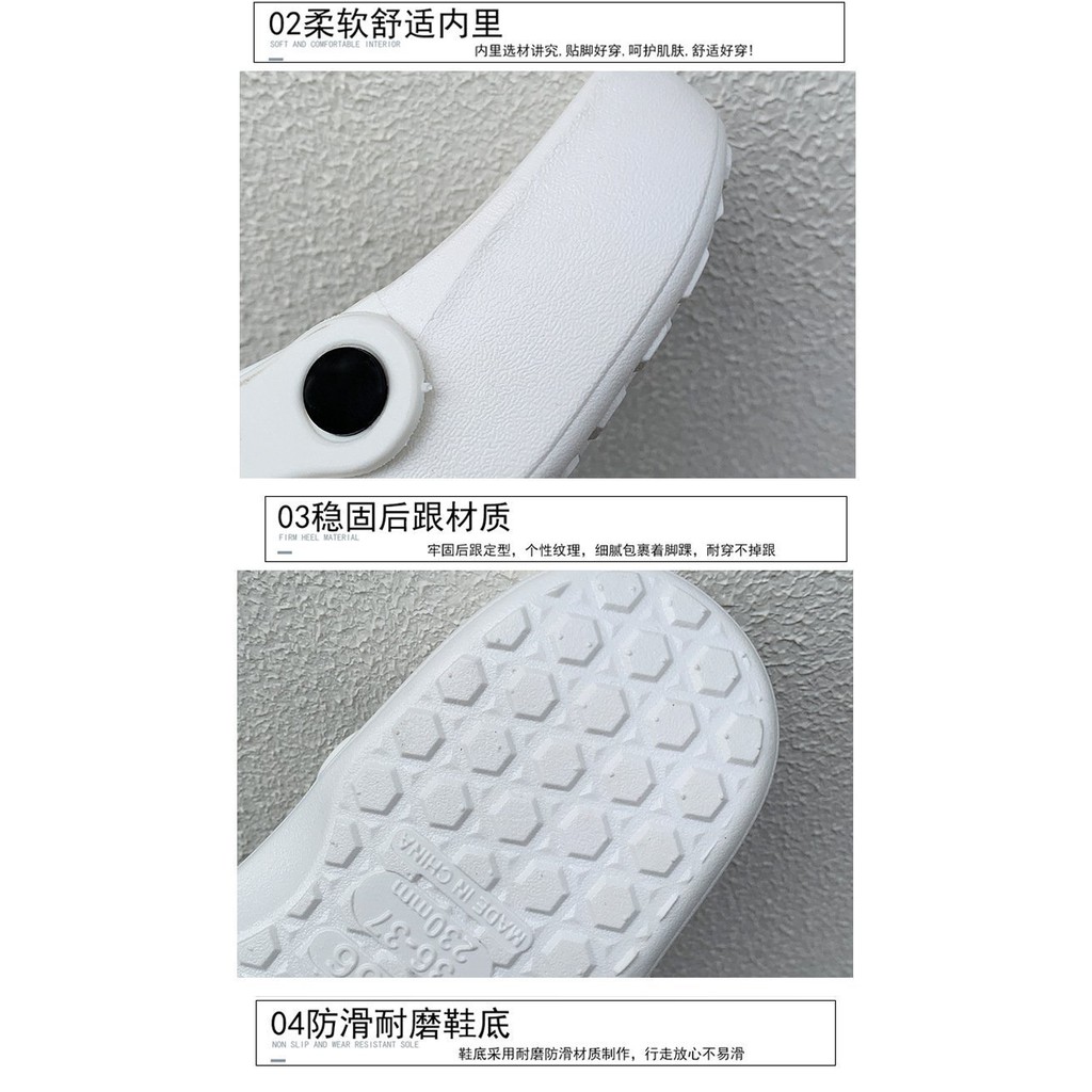 15T205 - Dép đúc tổ ong đính mặt gấu chuẩn Quảng Châu | BigBuy360 - bigbuy360.vn