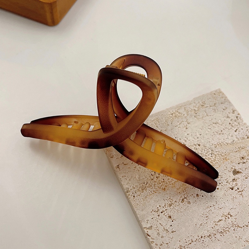 Kẹp Tóc Càng Cua Cỡ Lớn Chống Trượt Mùa Hè Hàn Quốc Cho Nữ