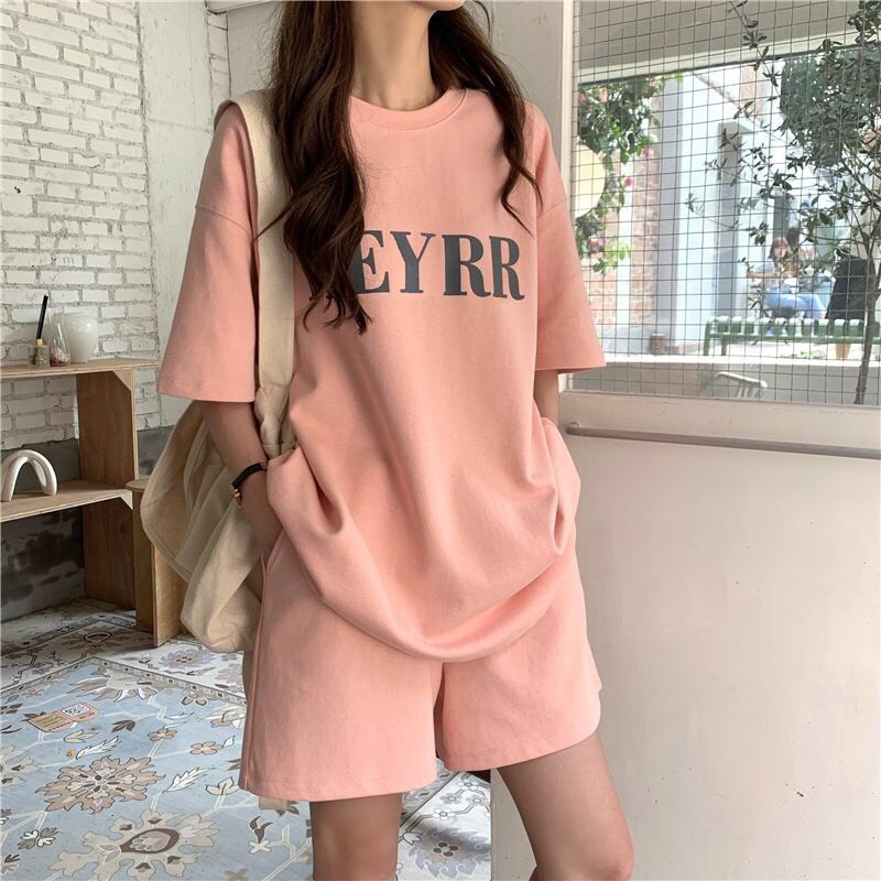 Sét quần áo cộc nữ M.E.R.Y - Bộ đùi mặc nhà nữ mùa hè đồ bộ Unisex siêu xinh - ZADOLA FASHION